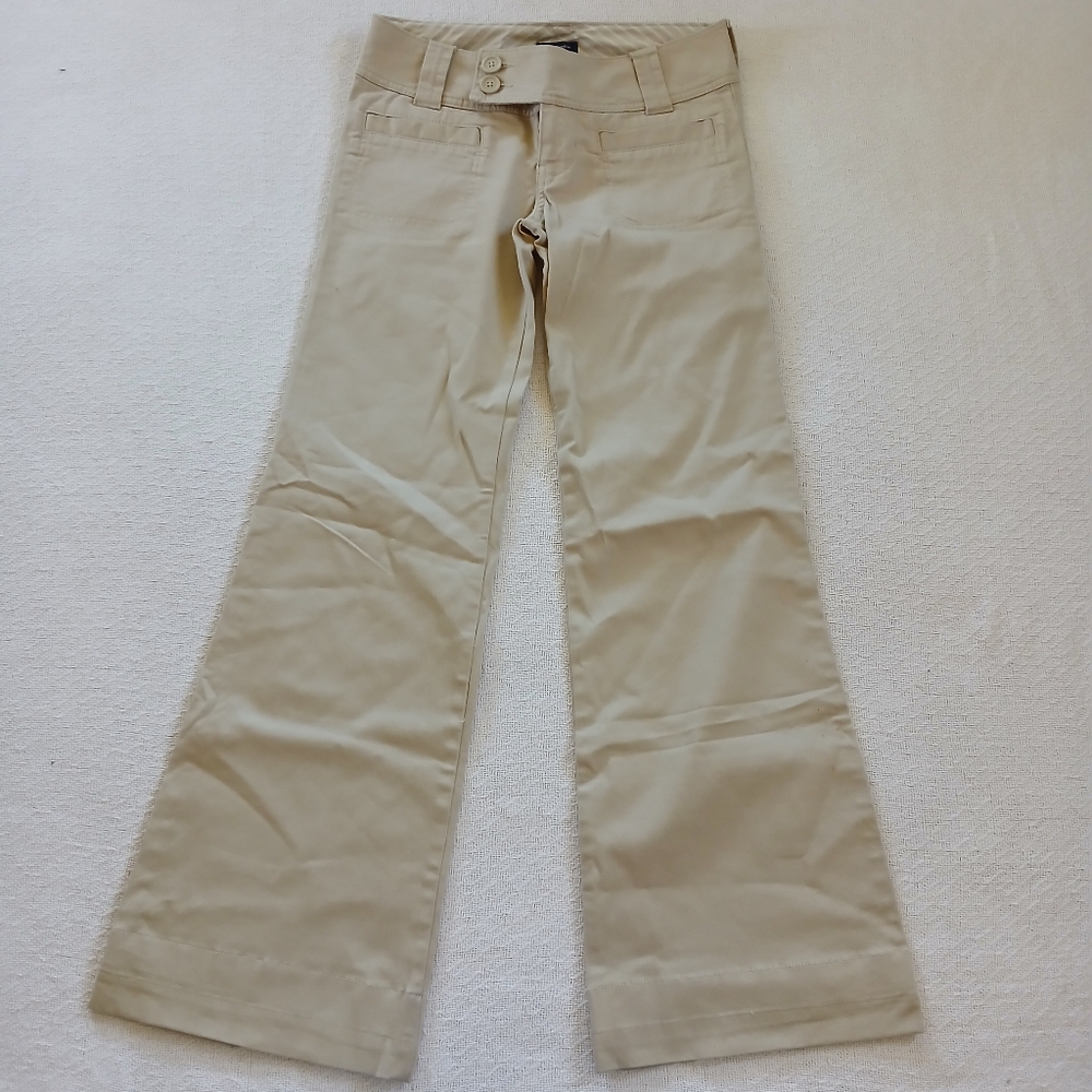 Abercrombie & Fitch Tan Boot Cut Pants